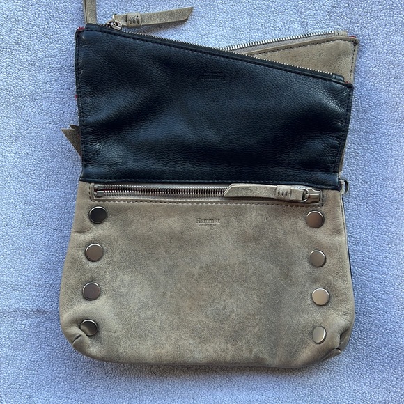 Hammitt Dillon Small Crossbody Purse Black + Gun Metal (6 different looks) - Picture 4 of 12